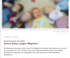 Mitgef�hl von Babys